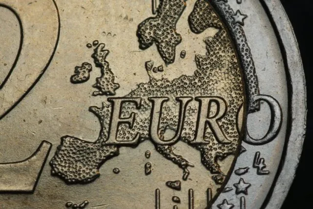 Photo common euro currency mistakes